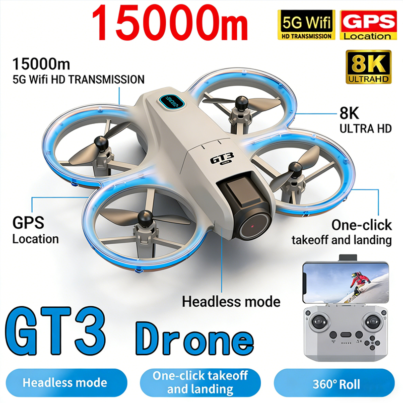 Toys For Kids Video - 신형 GT3 MAX 드론 8K HD