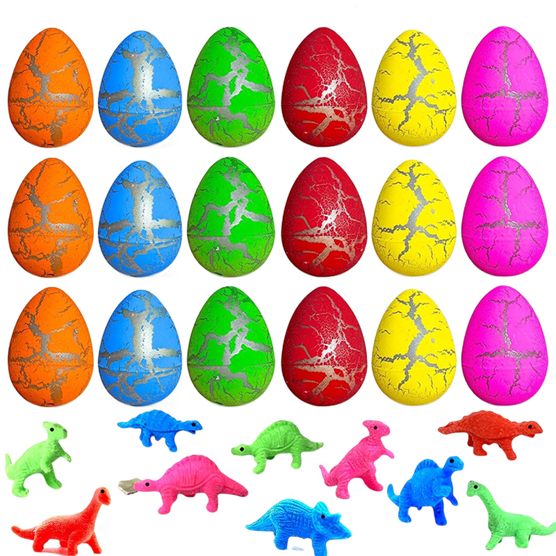 Kids Toys Play Egg - 10/20/60pcs 미니 부화 공룡 알 장난감