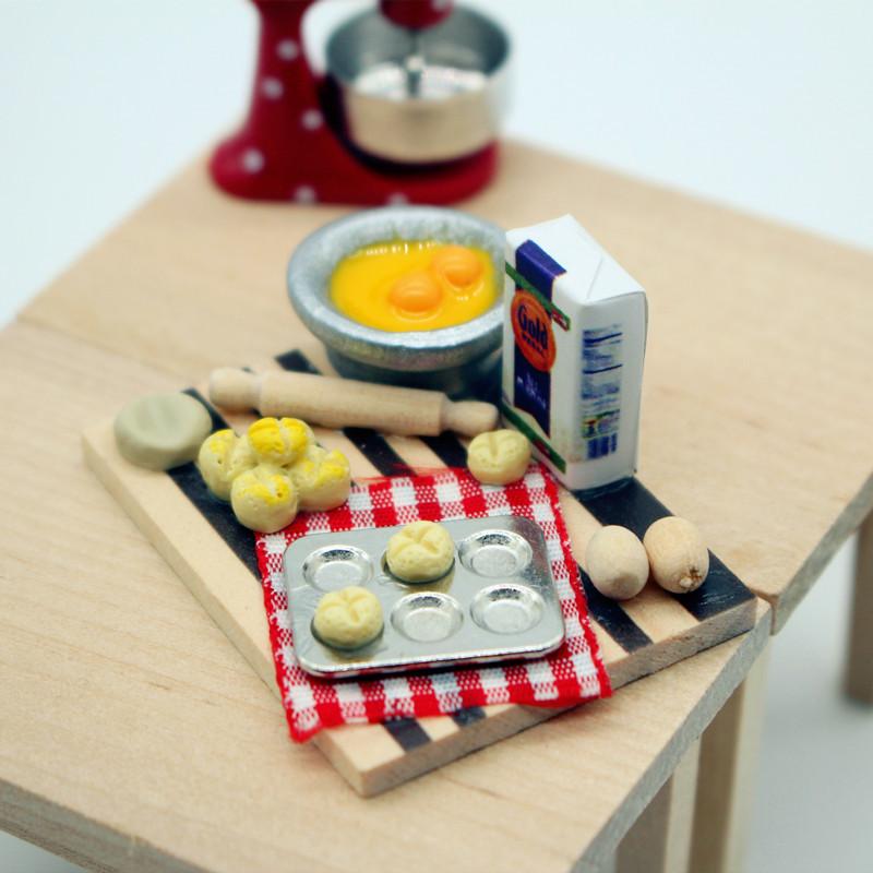 Kids Toys Play Egg - 인형집 음식 장난감 제과 만들기 스테이션