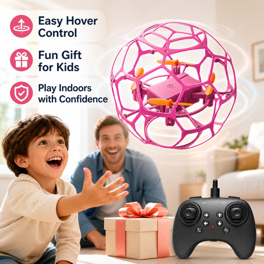 Kids Toys Under $10 - LED 조명이 장착된 축구공 모양의 RC