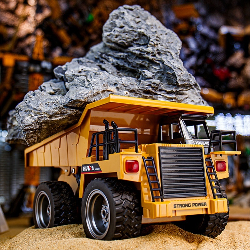 Kids Toys Under $10 - 후이나 1534 RC 덤프트럭, 1/18 스케일,