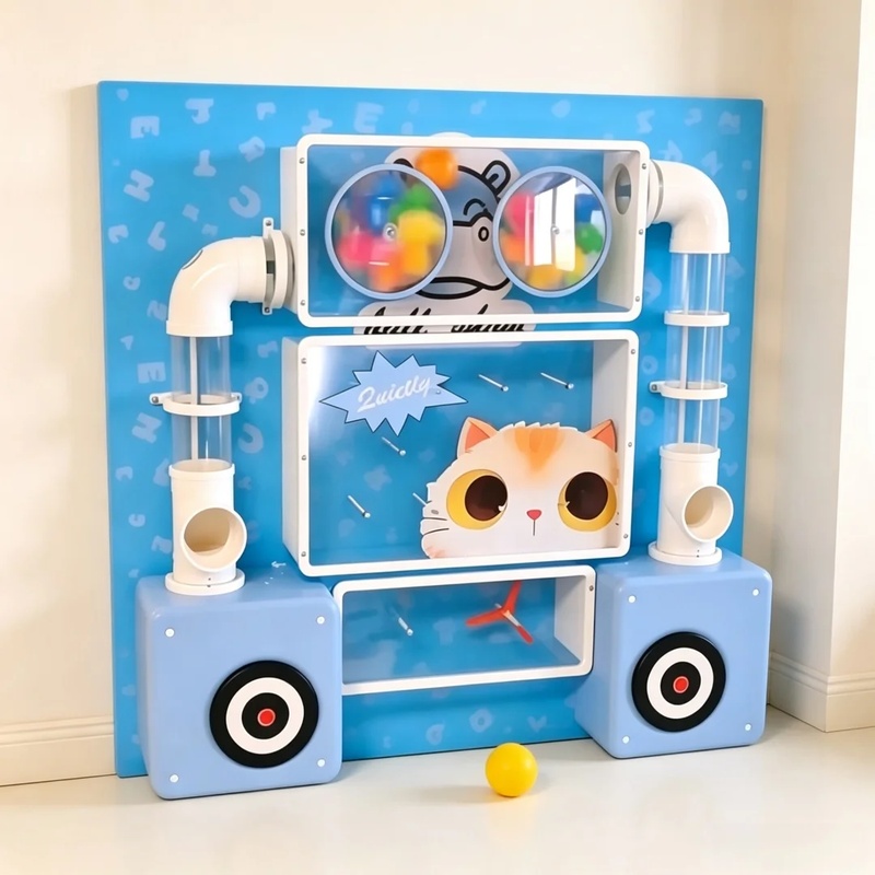 Kids Toys Mall - 4피트 벽걸이형 어린이 인터랙티브 벽 게임