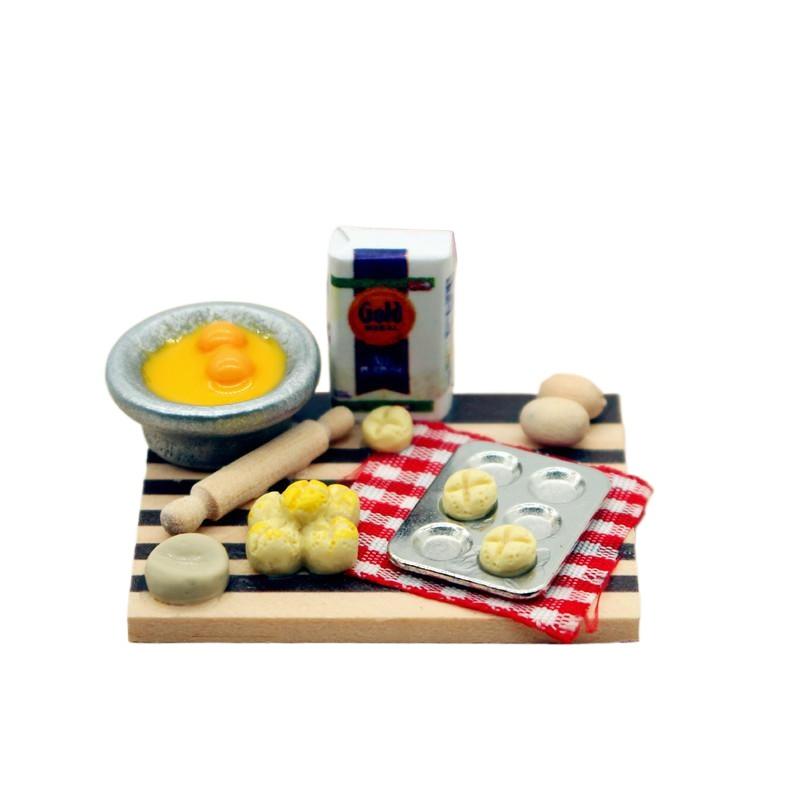 Kids Toys Play Egg - 인형의 집 음식 장난감 제과 제빵