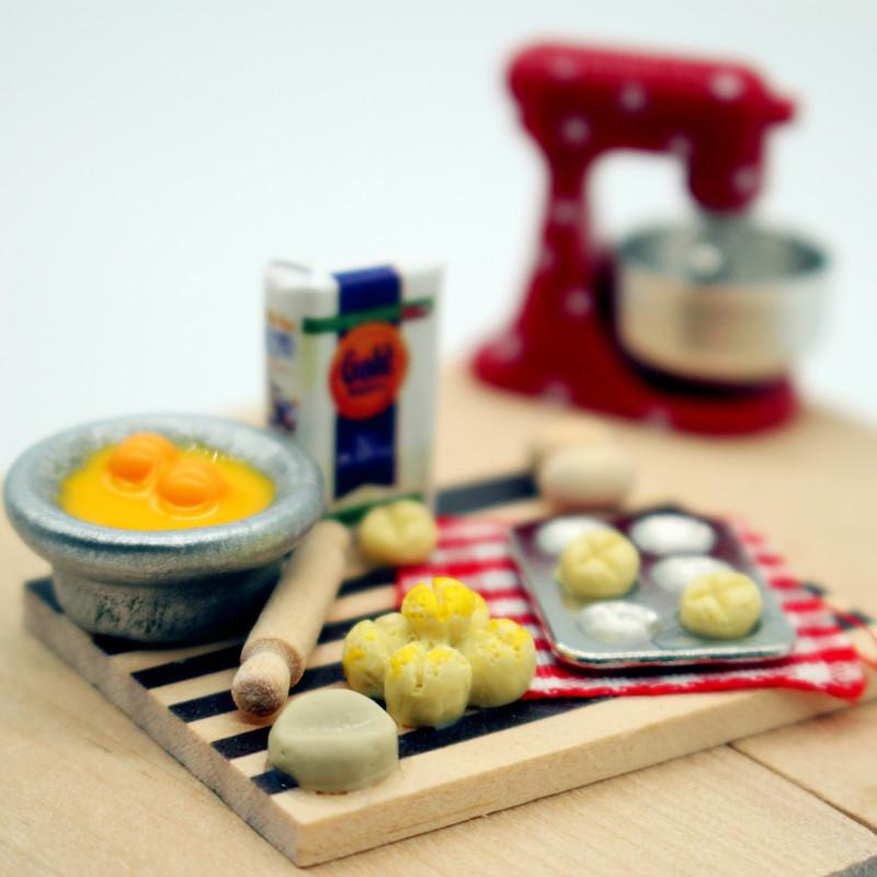 Kids Toys Play Egg - 인형의 집 음식 장난감 제과 제빵