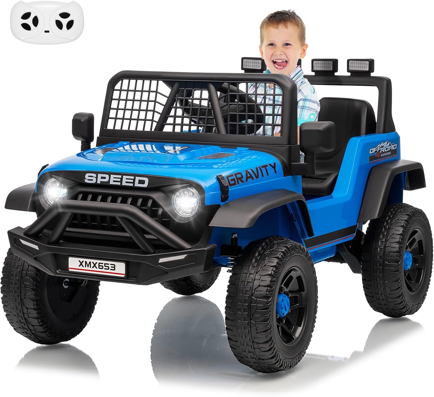 Kids Toys Jeep - 12V 어린이용 전동 싱글 시트 지프,