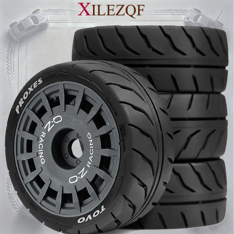 Tamiya Model Rc Car - XILEZQF 4개입 1/10 온로드 투어링 타이어