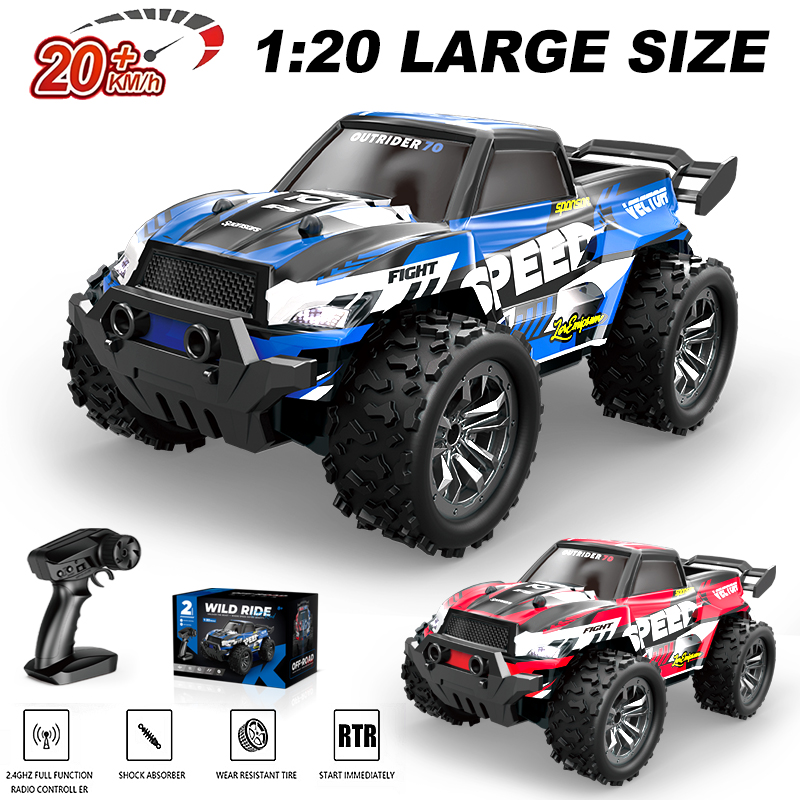 Kids Toys Under $20 - 1:20 오프로드 RC카 2.4G 4륜구동 고속