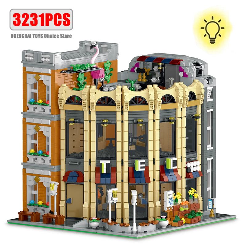 Kids Toys Shop - 3231PCS 창의적인 전문가용 MOC 라운드 코너