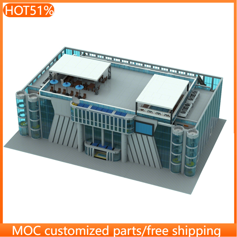 Kids Toys Mall - 17446 PCS 컨스트럭션 몰 MOC 맞춤형