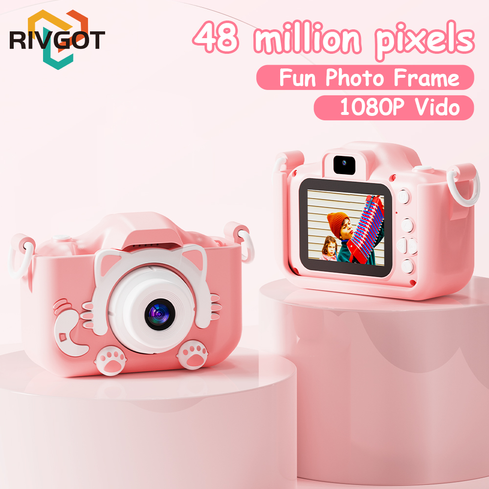 Toys For Kids Video - 소녀를위한 어린이 카메라 1080P HD 유아