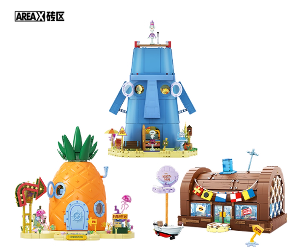 에어렉스 스폰지밥 비키니 바텀 빌딩 블록 월드 시리즈  - Kids Toys China 리뷰 및 가격