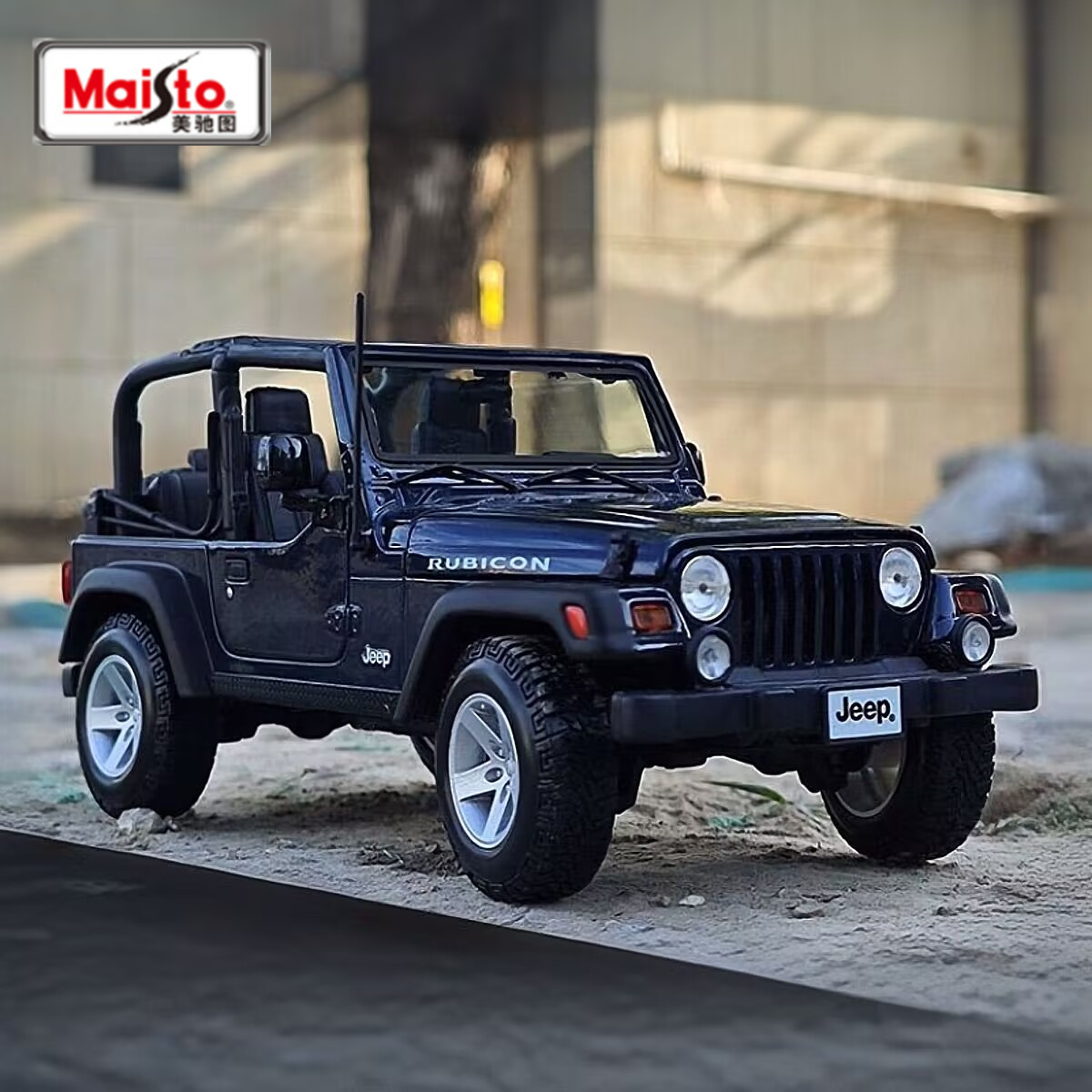 Maisto 1:18 지프 랭글러 루비콘 합금 자동차  - Kids Toys Jeep 리뷰 및 가격