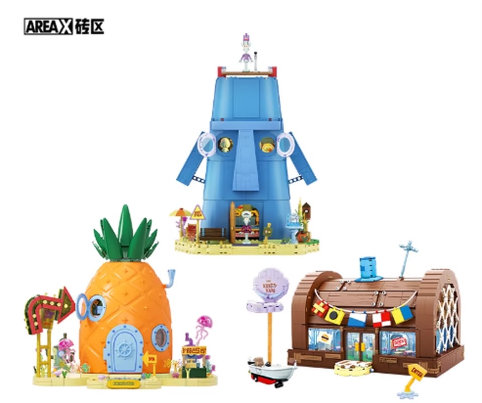 에어렉스 스폰지밥 비키니 바텀 빌딩 블록 월드 시리즈  - Kids Toys China 리뷰 및 가격