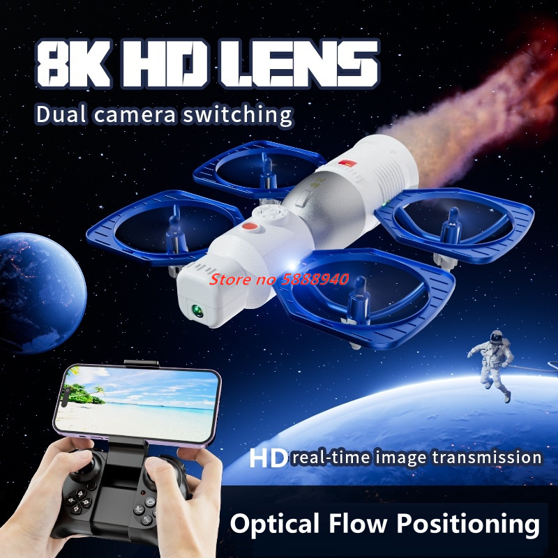 와이파이 FPV 카메라 HD 8K 우주 위성 항공기 원 - Kids Toys Under $10 리뷰 및 가격