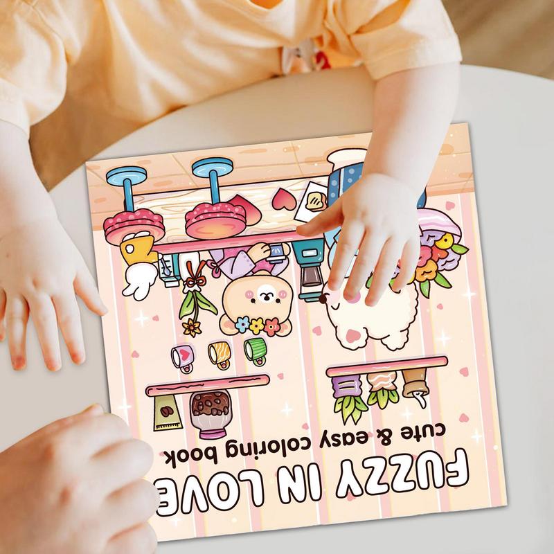 어린이 색칠책, 대담하고 쉬운 만화 페이지, 심플하고  - Kids Toys Drawing Easy 리뷰 및 가격