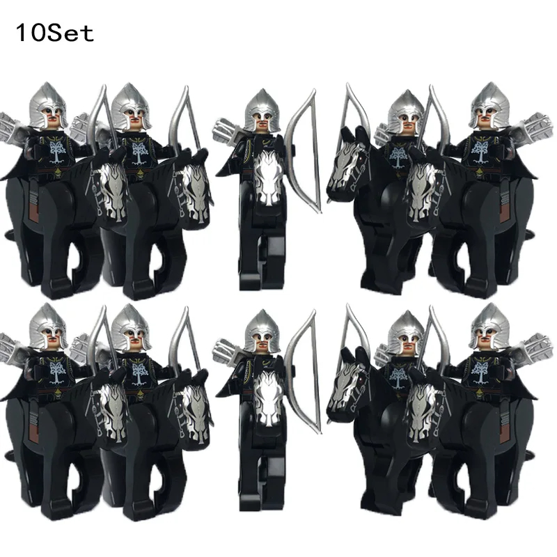 10세트 중세 기사들 다크 사우론 전투 피규어 로한 전 - Kids Toys Under $10 리뷰 및 가격
