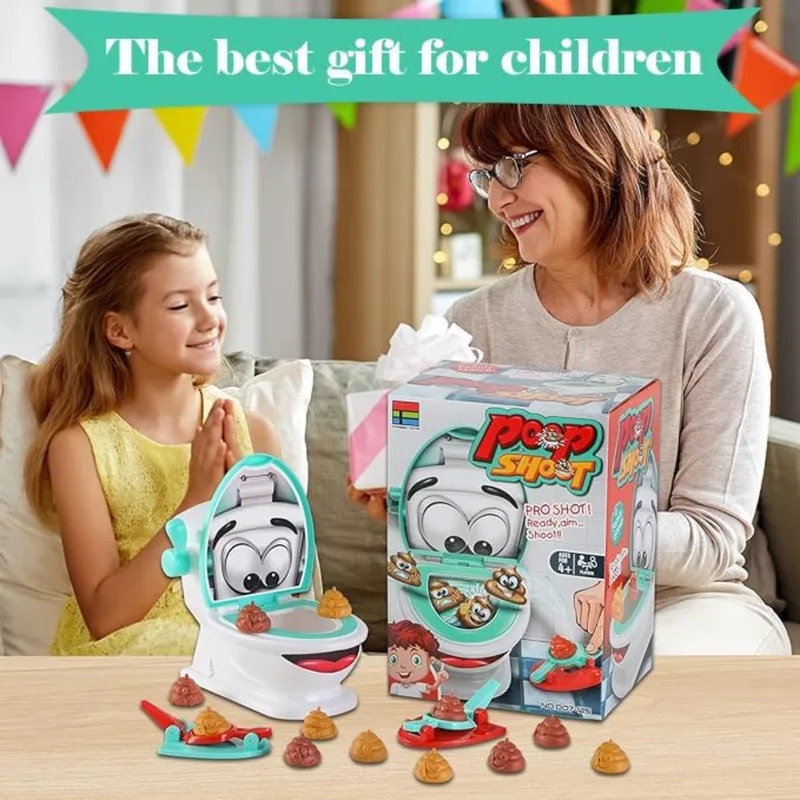똥 게임 변기 장난감 (똥 12개, 발사기 2개, 스티 - Kids Toys Under $20 리뷰 및 가격