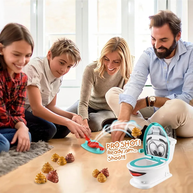 똥 게임 변기 장난감 (똥 12개, 발사기 2개, 스티 - Kids Toys Under $20 리뷰 및 가격
