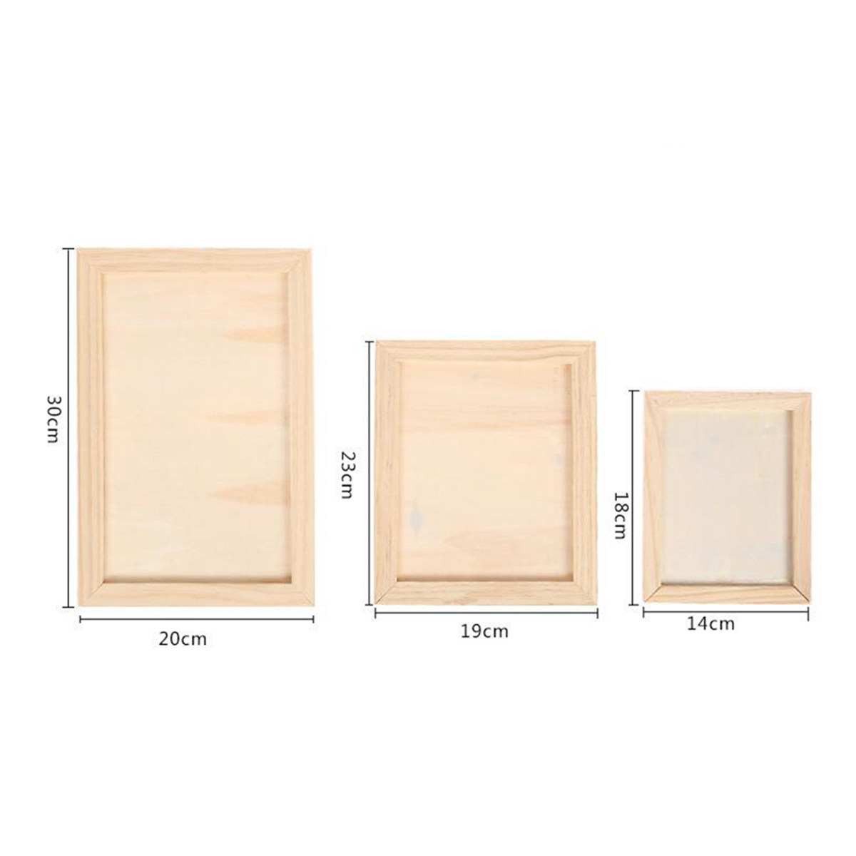 2Pcs 빈 나무 그림 프레임 세트 DIY 아트 공예  - Kids Art Easel 리뷰 및 가격