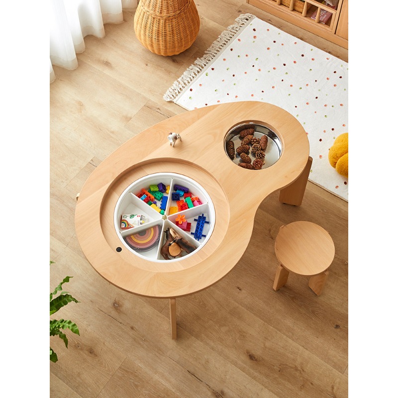 다기능 블록 테이블 어린이 게임 테이블 아기 땅콩 테이 - Kids Toys Manufacturers 리뷰 및 가격