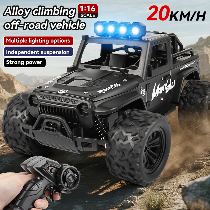 1:16 원격 조종 자동차 조명 및 사운드 2.4GHz - Kids Toys Jeep 리뷰 및 가격