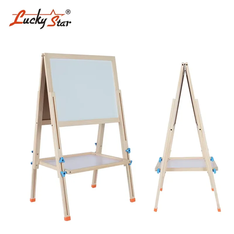 접이식 양면 조절 가능한 어린이용 자석 화이트보드 분필 - Kids Art Easel 리뷰 및 가격