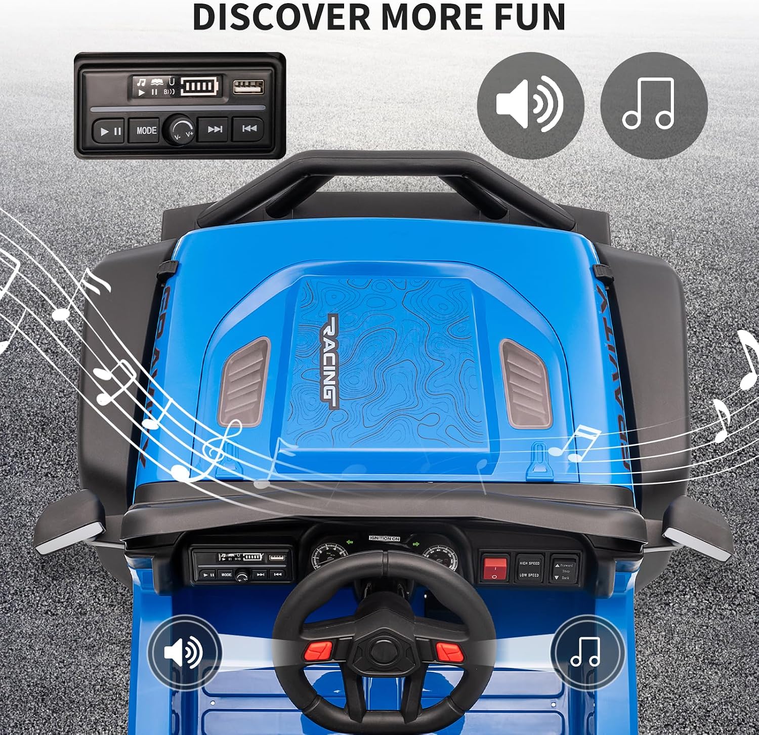 12V 어린이용 전동 싱글 시트 지프, 4.5AH 배터 - Kids Toys Jeep 리뷰 및 가격