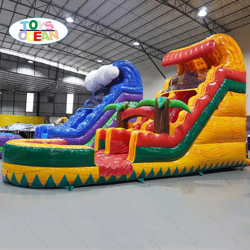 공장 맞춤형 대형 PVC 어린이 슬라이드, 성인용 야자 - Kids Toys Rental 리뷰 및 가격