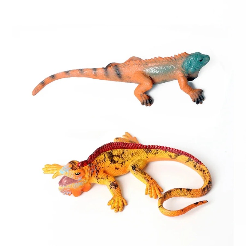 이구아나 도마뱀 피규어 카멜레온 장난감 파충류 동물 피 - Kids Toys Reviews 리뷰 및 가격