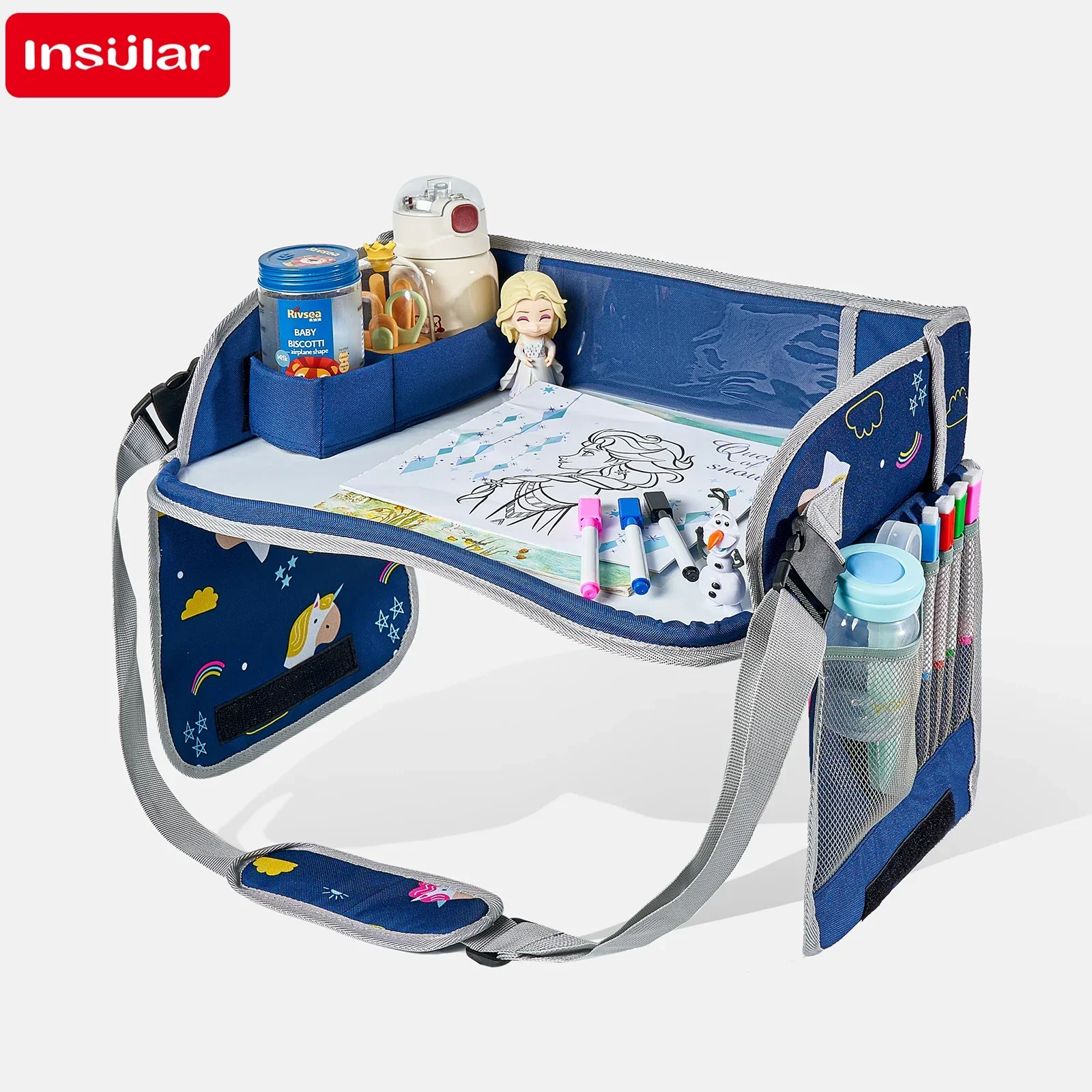 어린이 휴대용 여행용 자동차 다기능 화이트보드 페인트보 - Kids Toys Drawing Easy 리뷰 및 가격