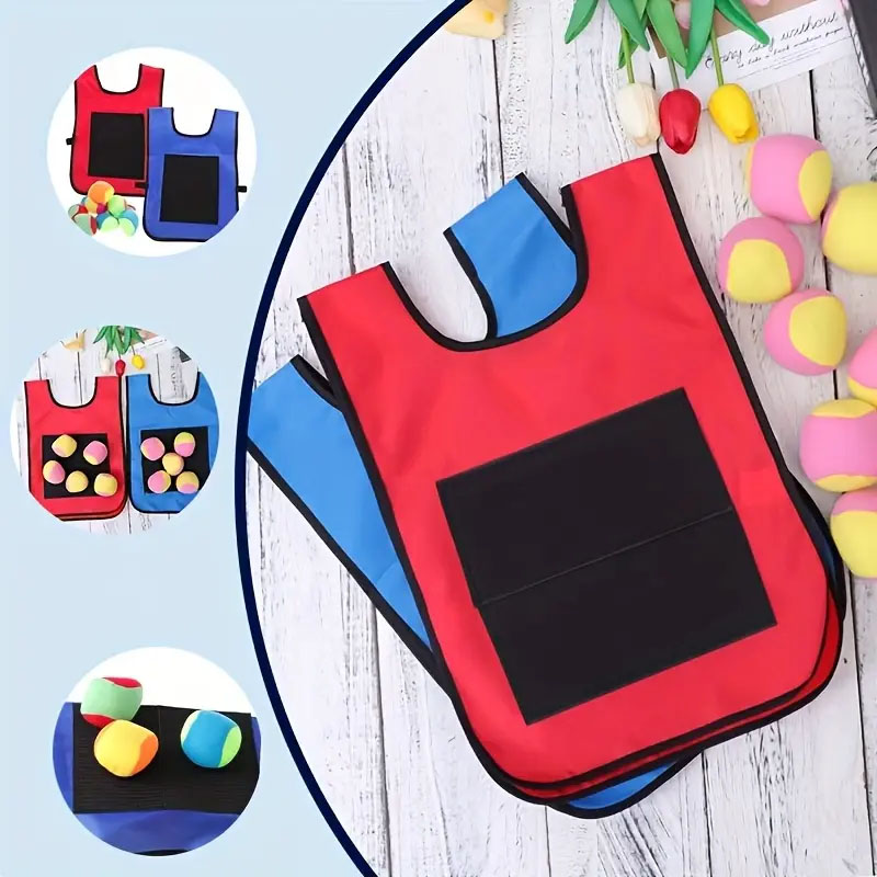야외 스포츠 게임 소품 조끼 스티키 저지 조끼 게임 조 - Kids Toys Under $20 리뷰 및 가격