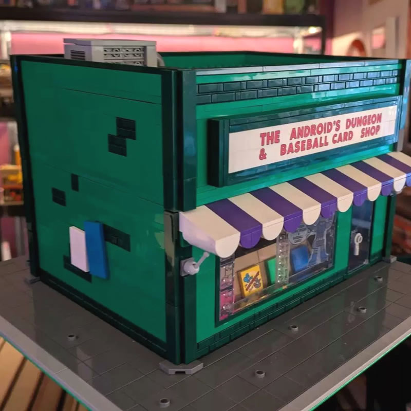 빌딩 블록 MOC 모듈형 미니 거리 상점 로봇 던전 야 - Kids Toys Shop 리뷰 및 가격