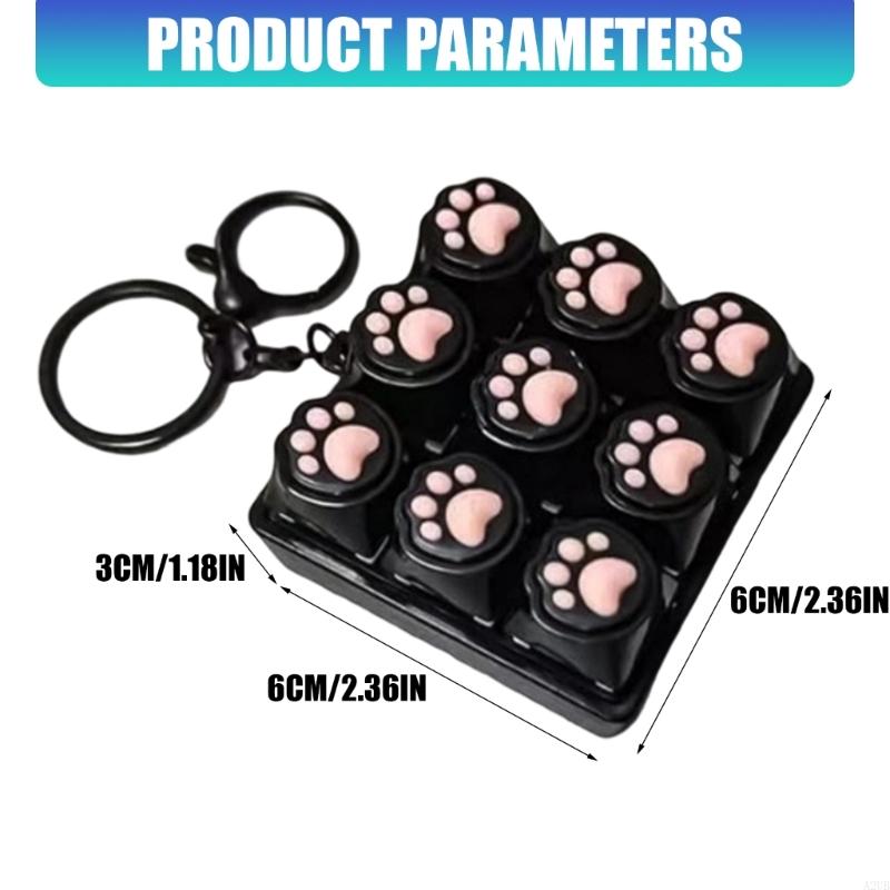 실리콘 고양이 발 Keycap Presser 스트레스  - Kids Toys Entertainer 리뷰 및 가격