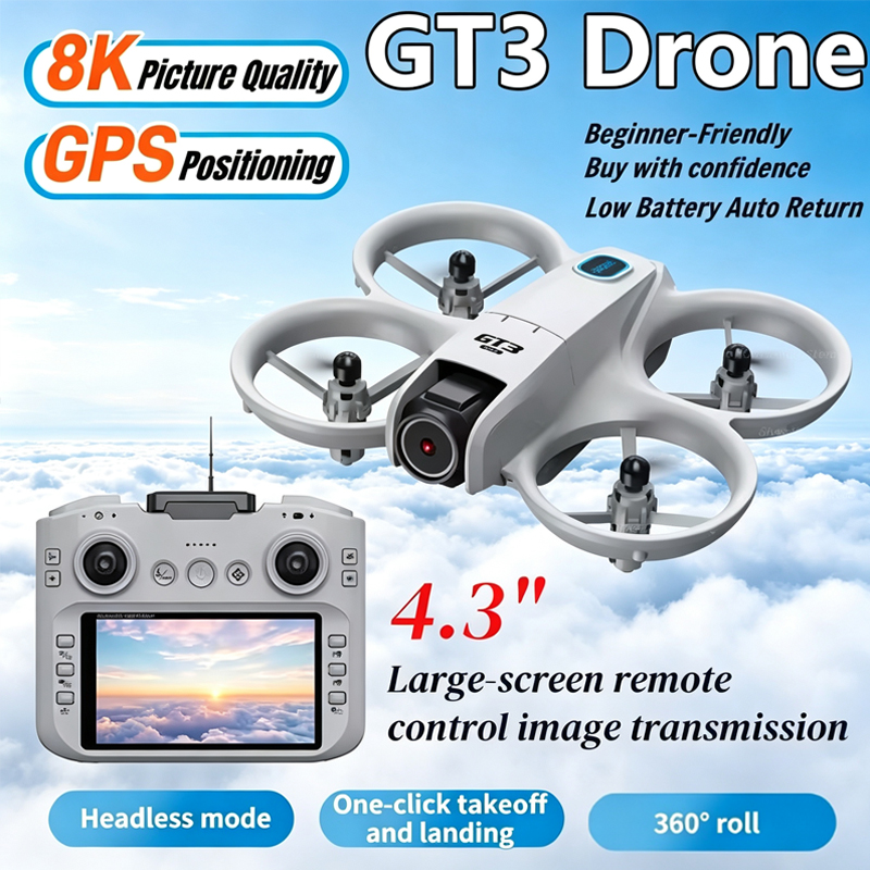 2026 신형 GT3 MAX 드론 8K HD 4.3인치 - Toys For Kids Video 리뷰 및 가격