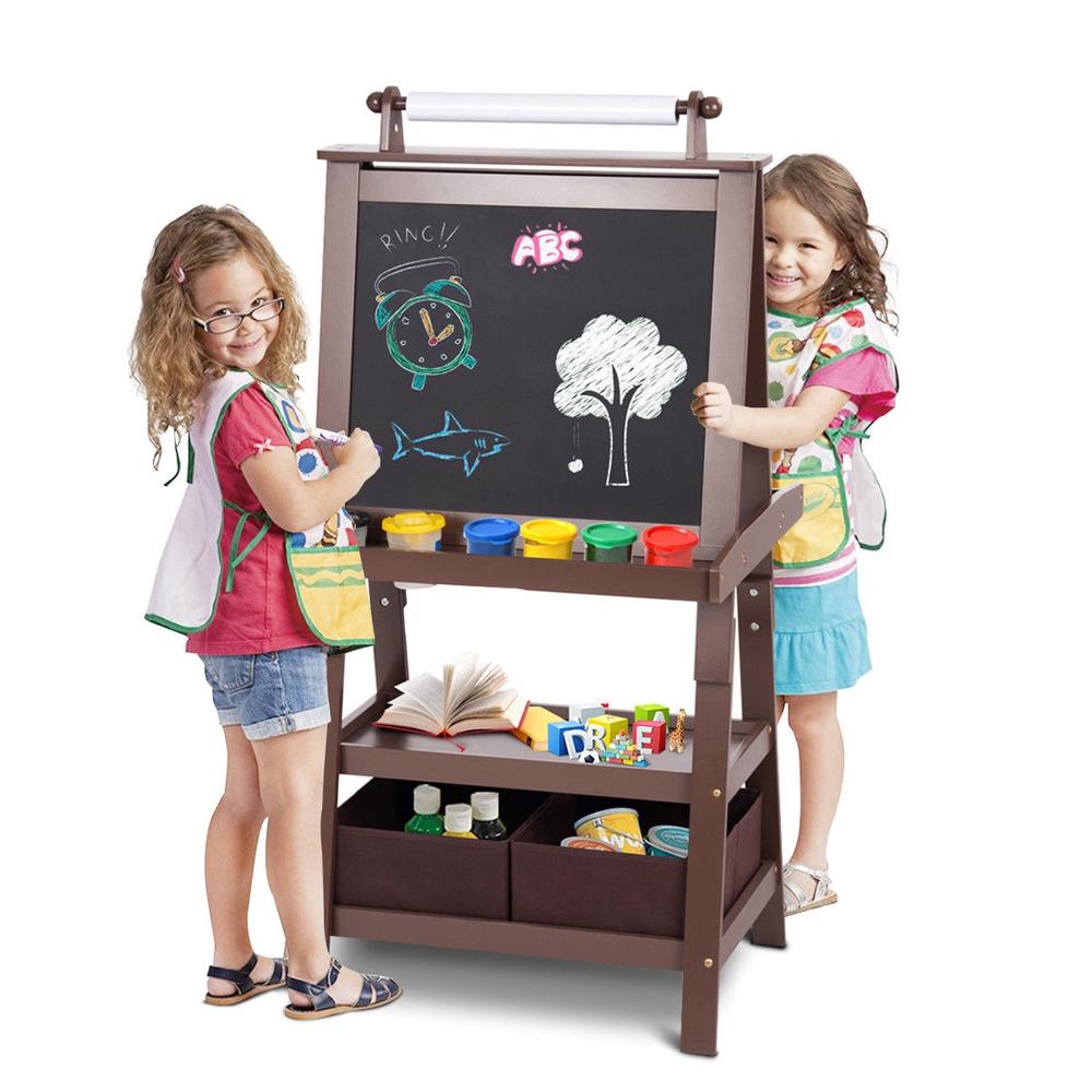 어린이용 스탠딩 아트 이젤 (2개의 수납함 포함) - Kids Art Easel 리뷰 및 가격