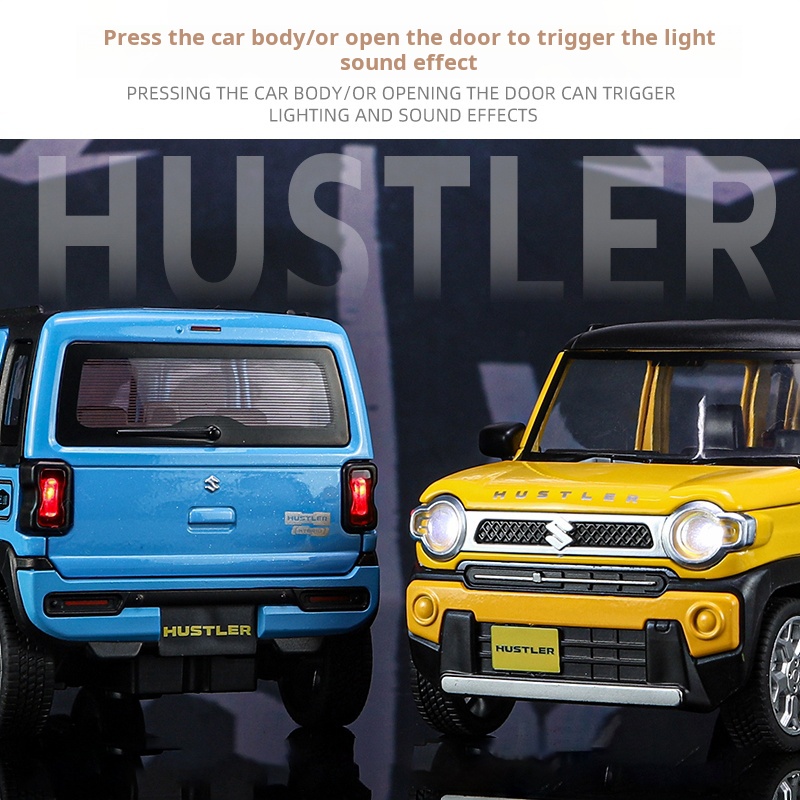 1:22 HUSTLER 합금 시뮬레이션 오프로드 자동차 - Kids Toys Jeep 리뷰 및 가격