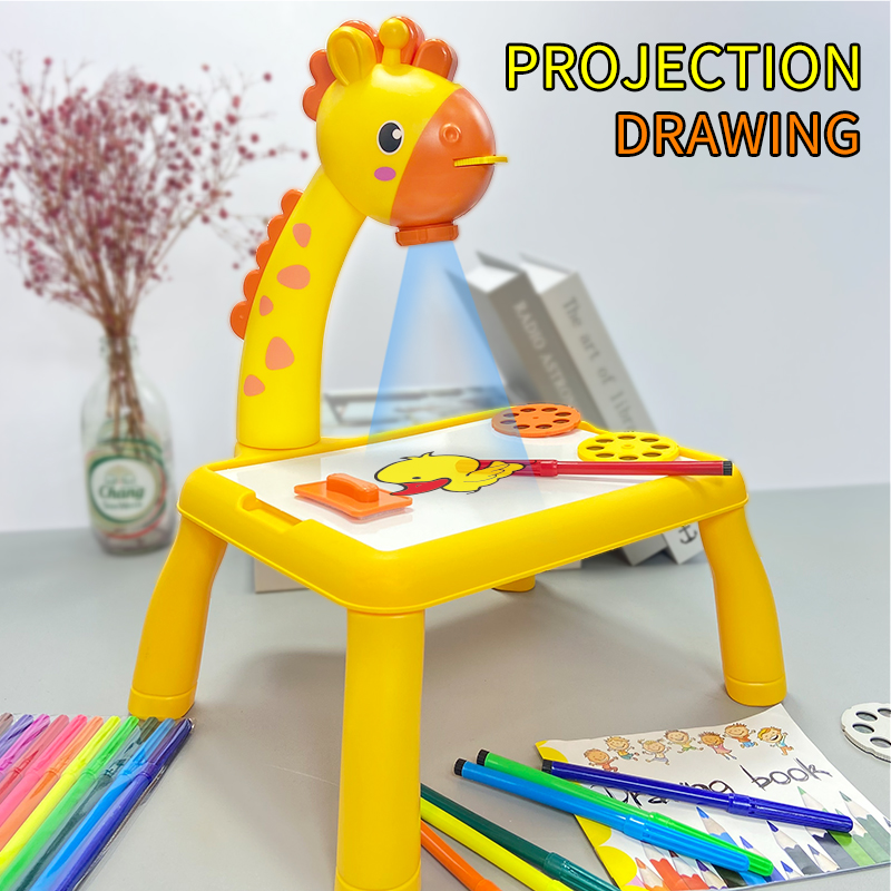 전기 사슴 프로젝션 드로잉 보드 다기능 쓰기 보드 학습 - Kids Art Easel 리뷰 및 가격