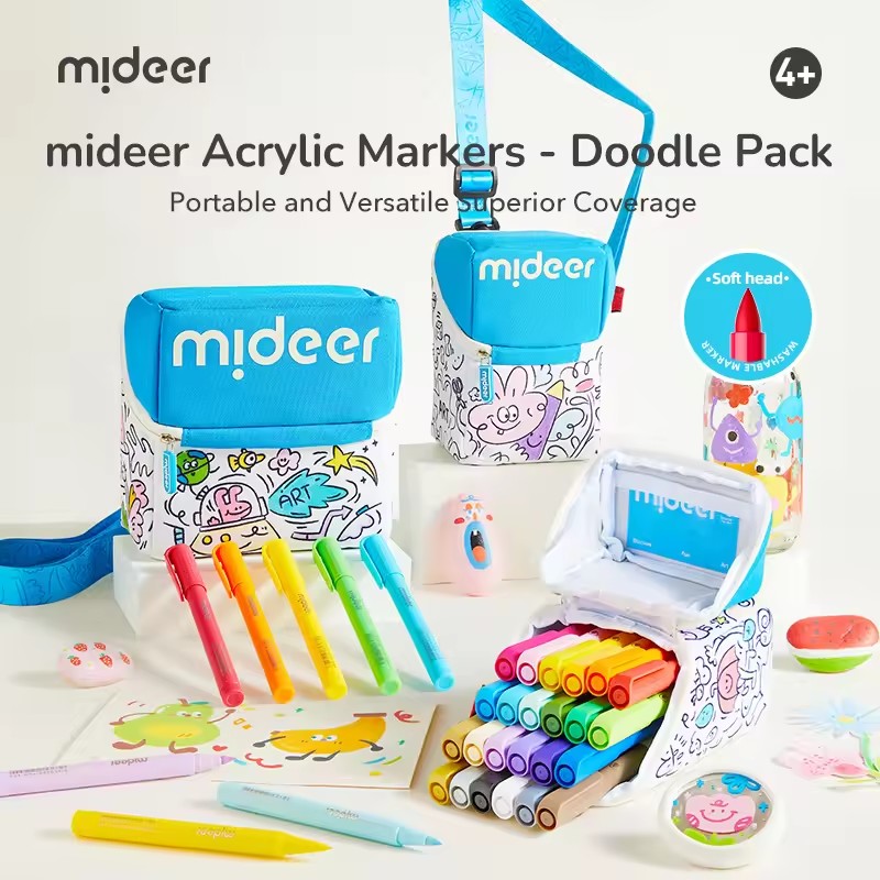 미디어 아크릴 마커 그래피티 세트 강력한 발색 무취 소 - Kids Toys Drawing Easy 리뷰 및 가격