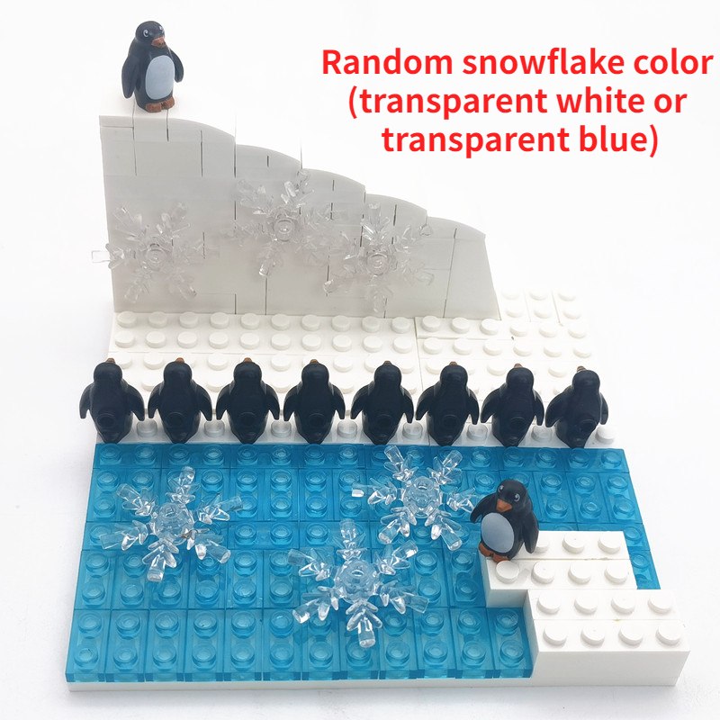 MOC 빙하 눈 땅 동물 장난감, 몬테소리 블로크, 베 - Kids Toys Under $10 리뷰 및 가격