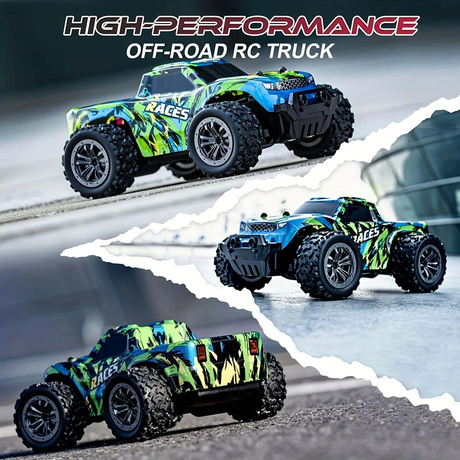 1:20 RC 자동차 4WD 오프로드 원격 제어 트럭  - Kids Toys Under $20 리뷰 및 가격